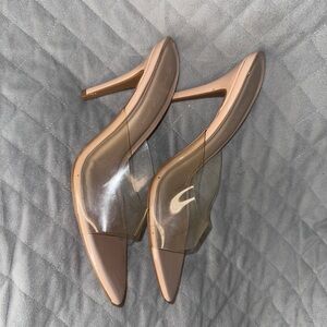 Wild Diva Tan Heels Sophisticated Stiletto Pumps